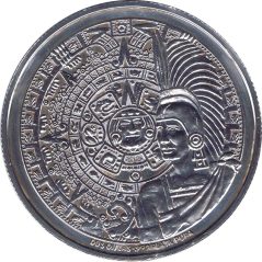 Moneda 2 onzas de plata Mexico Emiliano Zapata.