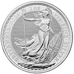 Moneda onza de plata Britannia 2 Pounds Inglaterra 2026.  - 1