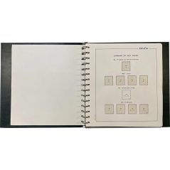 Álbum para sellos de España años 1950 a 1964 . Sólo hojas