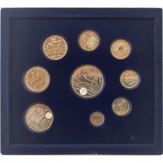 Estuche Proof 2001 FNMT últimas pesetas. Plata