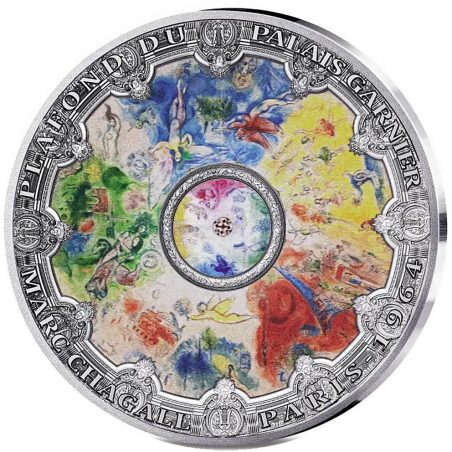 Francia 10€ 2025 Palacio Garnier. Plata color.  - 1