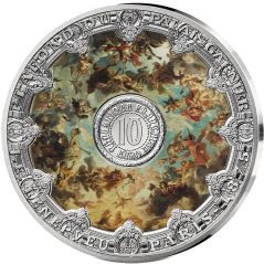 Francia 10€ 2025 Palacio Garnier. Plata color.