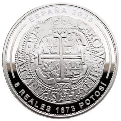 Moneda 2025 Joyas Museo Casa Moneda 10 euros. Potosi 1673. Plata  - 1