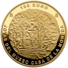 Moneda 2025 Joyas Museo Casa Moneda 100 euros. Lima 1715. Oro