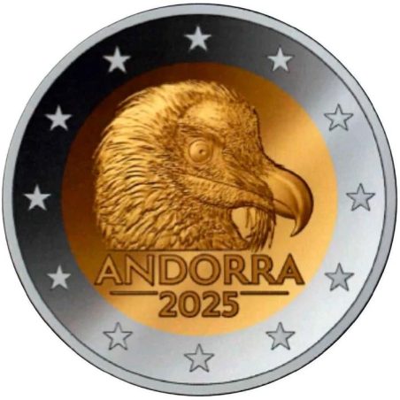 moneda conmemorativa 2 euros Andorra 2025 Trencalòs.  - 1