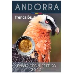 moneda conmemorativa 2 euros Andorra 2025 Trencalòs.