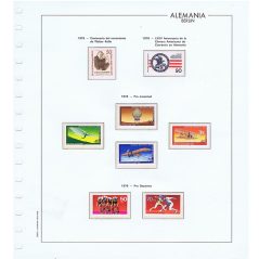 Colección sellos Alemania Rep. Federal y Berlín 1964/1994. Incompleta