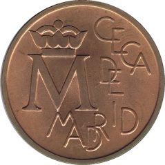 Medalla Bodas de plata Juan Carlos y Sofia 1962-1987. Bronce