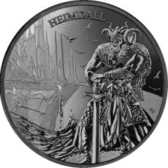 Moneda onza de plata Alemania 5 Mark 2025 Ragnarok Heimdall.  - 1