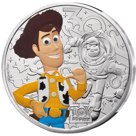 Francia 10€ 2025 Disney Toy Story. Plata color.  - 1