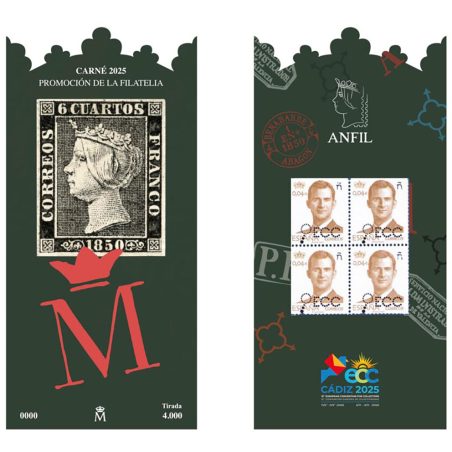 5856CP Carnet Promoción de la Filatelia 2025.  - 1