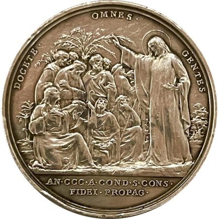 Medalla de plata Papa Pio XI 1922