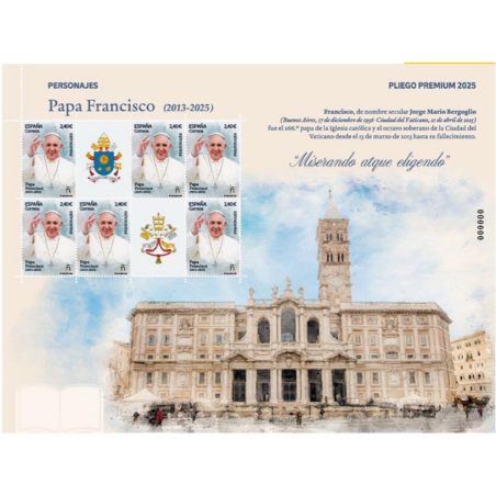 Pliego Premium año 2025 nº 177 Papa Francisco 2013-2025.  - 1
