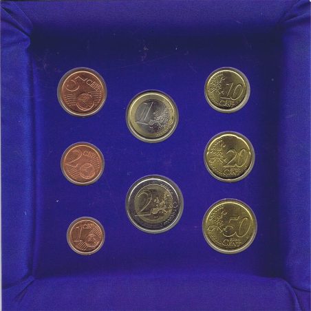 monedas euro serie San Marino 2002