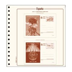 FILOBER ESPAÑA Entero Postales 2025 montado con estuches.  - 1