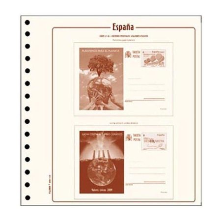 FILOBER ESPAÑA Entero Postales 2025 montado con estuches.  - 1