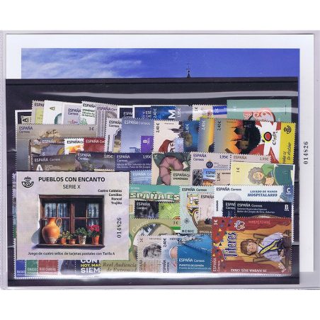 Sellos de España año 2025 COMPLETO con hojitas bloque y carnets.  - 1