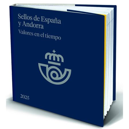 Libro Correos Sellos España y Andorra 2025 VACIO.  - 1
