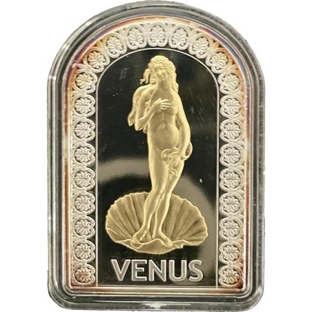 Moneda onza de Plata 10 Diners Andorra 2012 Venus.  - 1