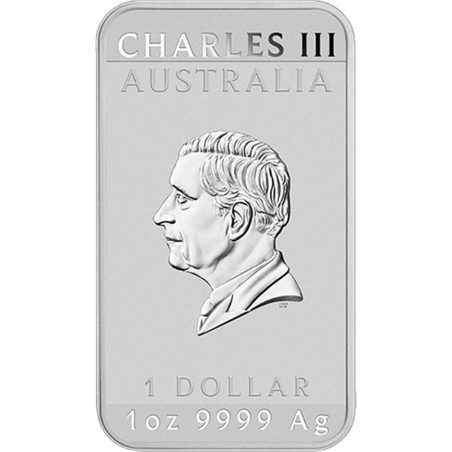 Moneda onza de plata Australia 1$ Año Caballo 2026. Lingote