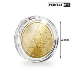 LEUCHTTURM Cápsula Ultra Perfect Fit 1 onza Maple oro. 30mm. 10 unidades