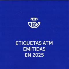 Etiquetas Franqueadoras ATM Año 2025 completo.  - 1