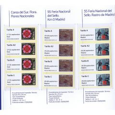 Etiquetas Franqueadoras ATM Año 2025 completo.