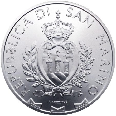Moneda onza de plata 5€ San Marino 2026 Halcón Peregrino.