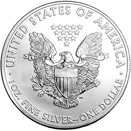 Moneda onza de plata 1$ Estados Unidos Liberty 2001.
