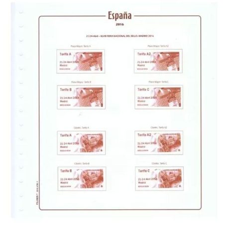 FILOBER ESPAÑA Etiquetas ATM 2025 montado con estuches  - 1