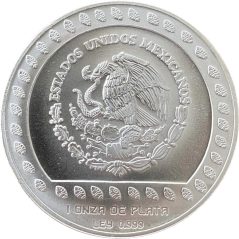 Moneda onza de plata 1$ México 1992 Guerrero Águila