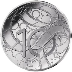 Francia 10€ 2025 Disney Los Aristogatos. Plata Proof.