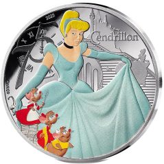 Francia 10€ 2025 Disney Cenicienta. Plata Proof.  - 1