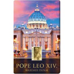 Moneda de oro 12 Dollars Liberia. Papa León XIV.  - 1