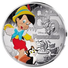 Francia 10€ 2025 Disney Pinocho. Plata Proof.  - 1