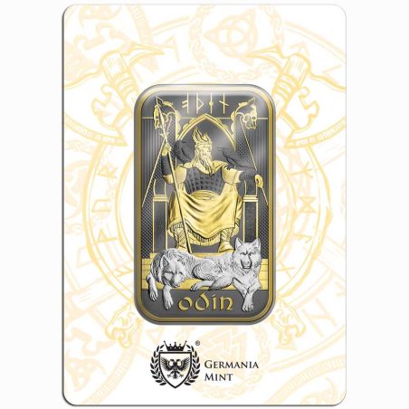 Moneda onza de plata Gran Bretaña 2026 Lingote. Odin