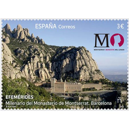 5858 Milenario del Monasterio de Montserrat. Barcelona.  - 1