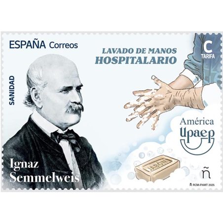 5871 Ignaz Semmelweis. Lavado de manos hospitalario.  - 1