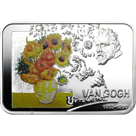 Moneda de plata 1$ Niue 2007 Van Gogh.  - 1