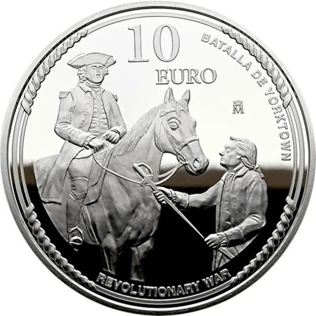 Moneda 2026 250 aniversario EEUU. Saavedra. 10 euros Plata