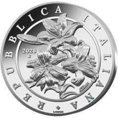 Moneda onza de plata Italia 0,25 Euros 2026 Flora. Lirio.  - 1