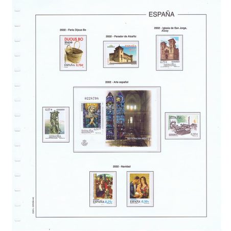 Colección Sellos de España 2002/2008. 1 álbum