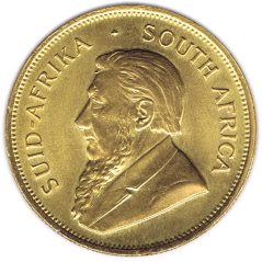 Moneda onza de oro Sudafrica Krugerrand 1982