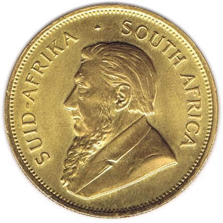 Moneda onza de oro Sudafrica Krugerrand 1982