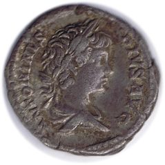 Denario Caracalla Año 201 DC. Roma. Plata.  - 1