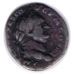 Denario Vespasiano Año 72 DC. Plata.  - 1