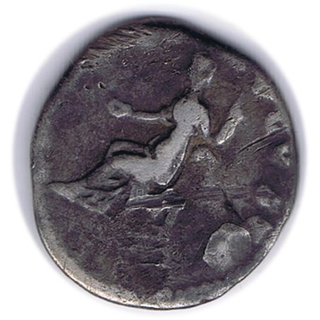 Denario Vespasiano Año 72 DC. Plata.