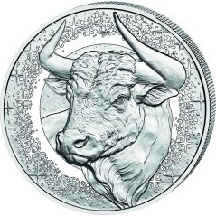 moneda Austria 20 Euros 2026 Tauro. Ámbar. Plata