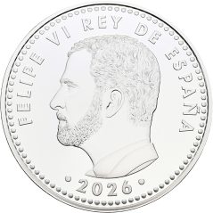 Moneda 2026 V Centenario del Consejo de Estado. 10 euros. Plata