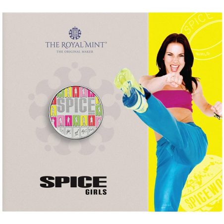 Inglaterra 5 Libras 2026 The Spice Girls. Sporty Spice. Niquel  - 1
